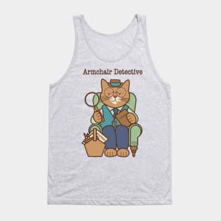 Armchair Detective Man Tank Top